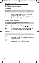 Предварительный просмотр 14 страницы switel DF 93 series Operating Instructions Manual