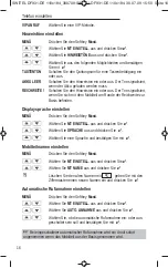 Предварительный просмотр 18 страницы switel DF 93 series Operating Instructions Manual