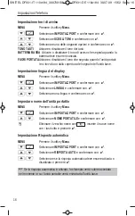 Предварительный просмотр 70 страницы switel DF 93 series Operating Instructions Manual