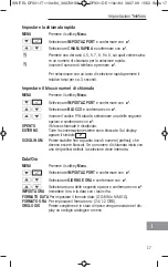 Предварительный просмотр 71 страницы switel DF 93 series Operating Instructions Manual