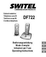 switel DF722 Operating Instructions Manual preview