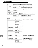 Preview for 20 page of switel DF722 Operating Instructions Manual