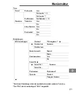 Preview for 21 page of switel DF722 Operating Instructions Manual