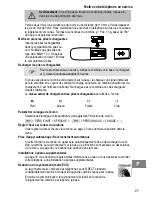 Предварительный просмотр 23 страницы switel DF851 Colombo Operating Instructions Manual