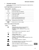 Предварительный просмотр 45 страницы switel DF851 Colombo Operating Instructions Manual