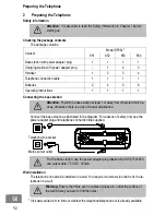 Предварительный просмотр 62 страницы switel DF851 Colombo Operating Instructions Manual