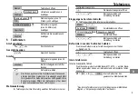 Preview for 9 page of switel DFT 107 series Operating Instructions Manual