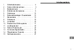 Preview for 3 page of switel DFT 137 series Operating Instructions Manual