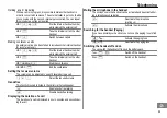 Preview for 89 page of switel DFT 137 series Operating Instructions Manual