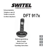 switel DFT 917 series Operating Instructions Manual предпросмотр