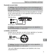 Предварительный просмотр 7 страницы switel DFT 917 series Operating Instructions Manual