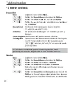 Предварительный просмотр 28 страницы switel DFT 917 series Operating Instructions Manual