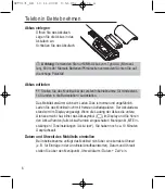 Предварительный просмотр 8 страницы switel DFT 9171 Operating Instructions Manual