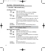 Предварительный просмотр 22 страницы switel DFT 9171 Operating Instructions Manual