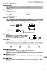 Предварительный просмотр 5 страницы switel DFT707 Operating Instructions Manual