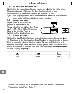 Предварительный просмотр 8 страницы switel DK10 Series Operating Instructions Manual