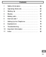 Предварительный просмотр 63 страницы switel DK10 Series Operating Instructions Manual