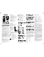 Предварительный просмотр 2 страницы switel Jet 1 Operating Instructions