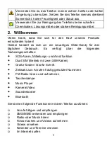 Preview for 6 page of switel M 82 Operating Instructions Manual