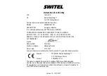 Preview for 68 page of switel POWERTEL TF 51 Operating Instructions Manual