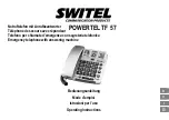 Предварительный просмотр 1 страницы switel POWERTEL TF 57 Operating Instructions Manual