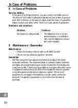 Preview for 50 page of switel TC 37 CLI Operating Instructions Manual