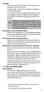 Preview for 9 page of switel TF 510 Operating Instructions Manual