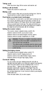 Preview for 37 page of switel TF 510 Operating Instructions Manual