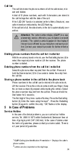 Preview for 39 page of switel TF 510 Operating Instructions Manual