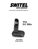 Предварительный просмотр 1 страницы switel Vita DC 500x Operating Instructions Manual