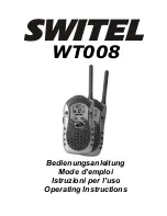 Предварительный просмотр 1 страницы switel WT008 Operating Instructions