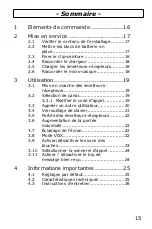 Предварительный просмотр 15 страницы switel WT118 Operating Instructions Manual