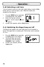 Предварительный просмотр 48 страницы switel WT118 Operating Instructions Manual