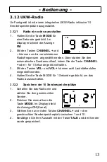 Предварительный просмотр 13 страницы switel WT119 Operating Instructions Manual