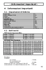 Предварительный просмотр 43 страницы switel WT119 Operating Instructions Manual