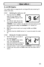 Предварительный просмотр 55 страницы switel WT119 Operating Instructions Manual