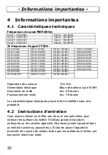 Предварительный просмотр 30 страницы switel WT227 Operating Instructions Manual