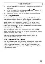 Предварительный просмотр 53 страницы switel WT227 Operating Instructions Manual