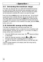 Предварительный просмотр 54 страницы switel WT227 Operating Instructions Manual