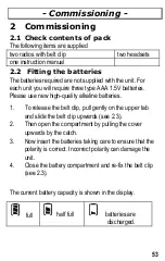 Preview for 53 page of switel WT270 Operating Instructions Manual