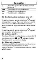 Preview for 56 page of switel WT270 Operating Instructions Manual