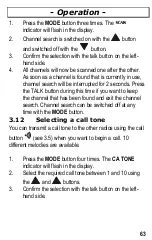 Preview for 63 page of switel WT270 Operating Instructions Manual