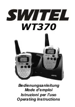 Предварительный просмотр 1 страницы switel WT370 Operating Instructions Manual