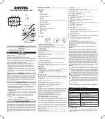 Предварительный просмотр 3 страницы switel WTC 2800 Manual