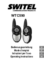 switel WTC590 Operating Instructions Manual preview