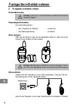 Предварительный просмотр 4 страницы switel WTC590 Operating Instructions Manual