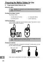 Предварительный просмотр 34 страницы switel WTC590 Operating Instructions Manual