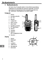 Предварительный просмотр 8 страницы switel WTC605 Operating Instructions Manual