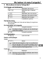 Предварительный просмотр 9 страницы switel WTC605 Operating Instructions Manual