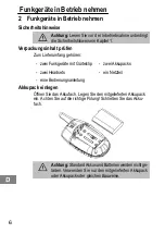 Предварительный просмотр 6 страницы switel WTE014 Operating Instructions Manual